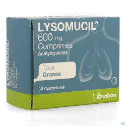 Lysomucil 600 comp 30 x 600 mg