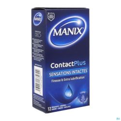 Manix contact plus preservatifs  12