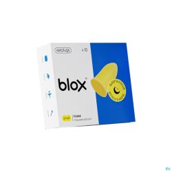 Blox sleep mousse small jaune    5 paires