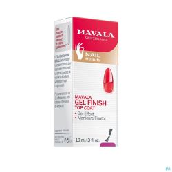 Mavala gel finish top coat    10ml