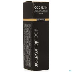 Les couleurs de noir cc cream ip30 02 naturel 30ml