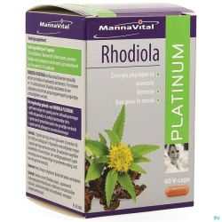 Mannavital rhodiola platinum    v-caps 60