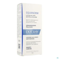 Ducray squanorm lotion a/pellicul. zinc nf 200ml