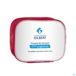 Gilbert trousse secours essen. 1eres urgence 1-4p.