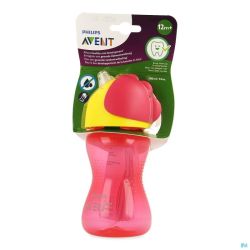 Philips avent gobelet paille girl rose    300ml