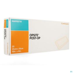 Opsite post op n    25,0cmx10,0cm  20 66000714
