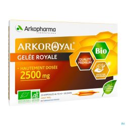 Arkoroyal gelee royale + coeur miel liq.   gom  20