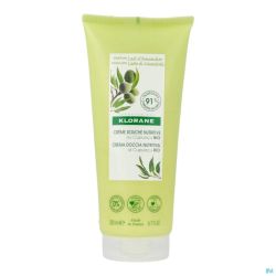 Klorane corps creme douche lait amandier 200ml