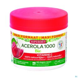 Superdiet Maxi Pot Acerola 1000 Bio Comp 60