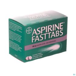 Aspirine fasttabs 500mg comp pell  40