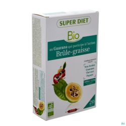 Super diet complexe brule graisse bio amp  20x15ml
