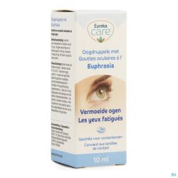 Eureka care collyre yeux fatigues euphrasia   10ml