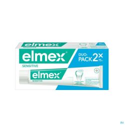 Elmex sensitive dentifrice duo    tube 2x75ml