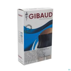 Gibaud ceinture lombaire anatom. h21 noir   s 5014