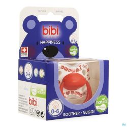 Bibi sucette hp natural love mama/papa best   0-6m