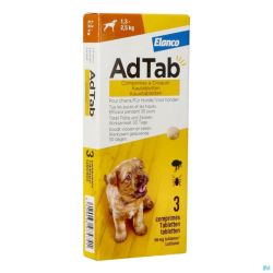 Adtab 56mg Chien >1,3kg-2,5kg Comp A Croquer 3