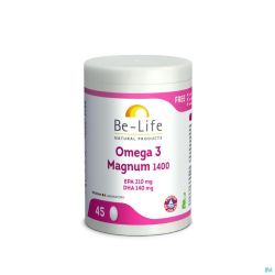 Omega 3 magnum 1400 be life caps 45 pf01210