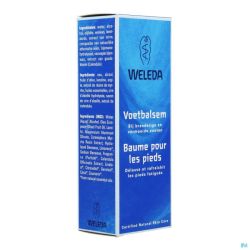 Weleda baume pour les pieds creme tube 75ml