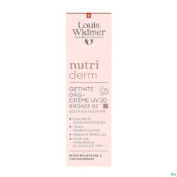 Widmer nutrid cr jour teint uv20 bronz02n/parf30ml