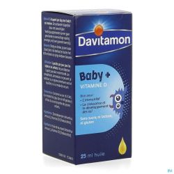 Davitamon baby vitamine d huile    25ml