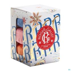 Roger&gallet Set Noel Multi 3 Savons 100g 3 Prod.