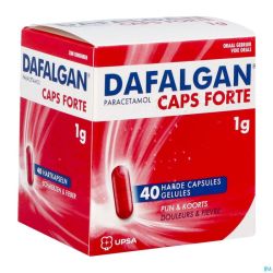 Dafalgan Caps Forte 1g Caps 40