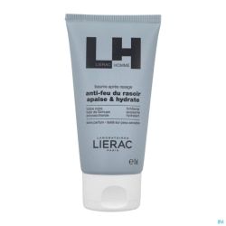 Lierac homme baume apaisant apres rasage tube 75ml