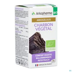 Arkogelules Charbon Vegetal Bio Caps 45