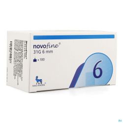 Novofine aig ster  6mm/31g 100 pc