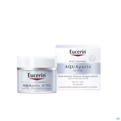 Eucerin aquaporin active soin hydra ip25+uva  50ml