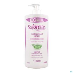 Saforelle soin lavant doux sol    fl pompe 1l