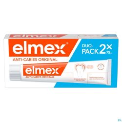 Elmex a/caries original dentifrice 2x75ml