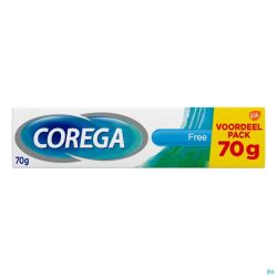 Corega free creme adhesive    70g