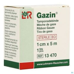 Gazin meche bande sterile rouleau    1cmx5m