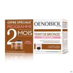 Oenobiol teint bronze peau claire    caps 2x30