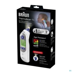 Braun thermoscan 7+ thermometre auriculaire