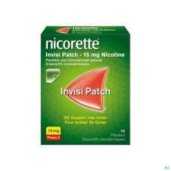 Nicorette invisi 15 mg patch 14