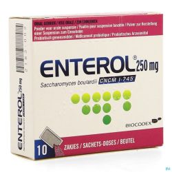 Enterol 250 mg pulv sach  10