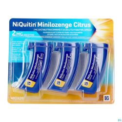 Niquitin Minilozenge Citrus 2mg Comp A Sucer 60