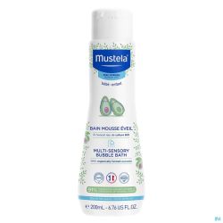 Mustela pn bain mousse eveil nf 200ml