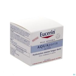 Eucerin aquaporin active soin hydra peau n-mix50ml