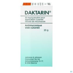 Daktarin pulv derm 1 x 20 g  2%