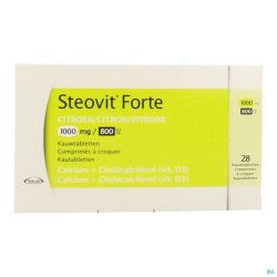 Steovit forte 1000mg/800ui  comp croq 28