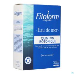 Isotonique Eau De Mer Amp 30x10ml Fitoform