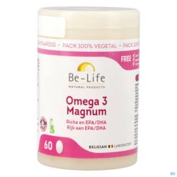Omega 3 magnum be life  caps 60