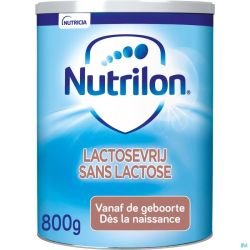 Nutrilon sans lactose    pdr 800g