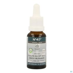 Fleurs de bach bio n47 gouttes sommeil    20ml