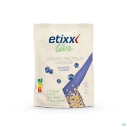 Etixx live vegan protein porr. blueberry  pdr 550g
