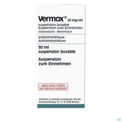 Vermox susp  30ml 2%