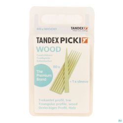 Tandex toothpicks wood    80